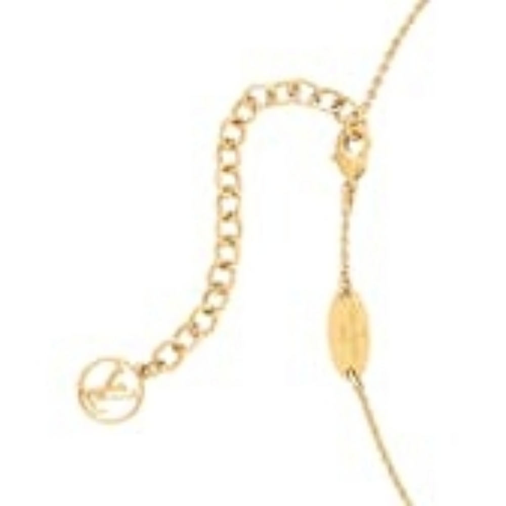 BNIB!!! Louis Vuitton Louisette Pendant Necklace MONOGRAM GOLD LV Authenticated - Picture 12 of 16